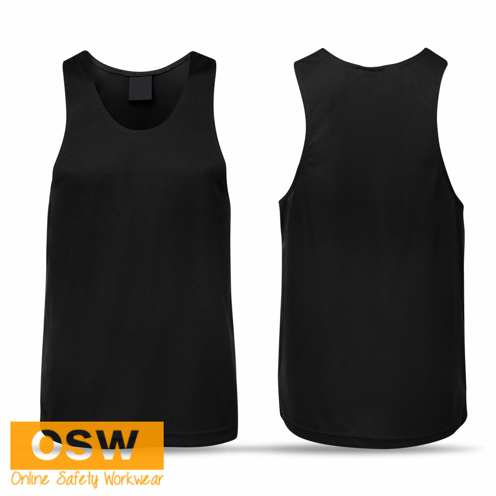 10 x UNISEX Lightweight GYM Oz Tag Cool Dry Breathable Sports Team Singlets gallery