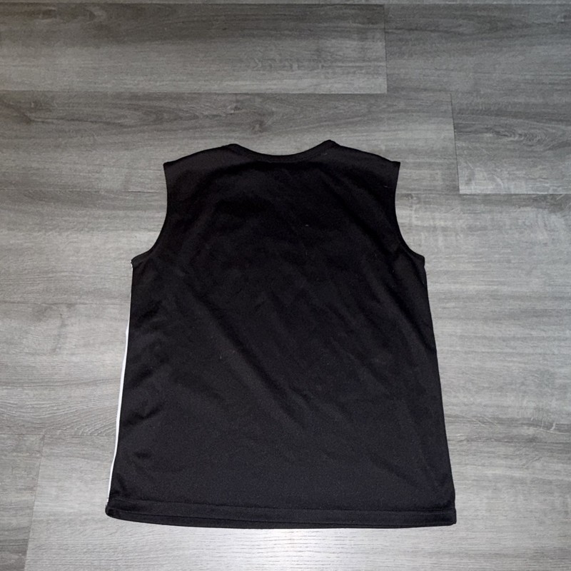 Sport-Tek Men’s L/G Mesh Polyester Jersey Tank Black White Red Graphic Logo gallery