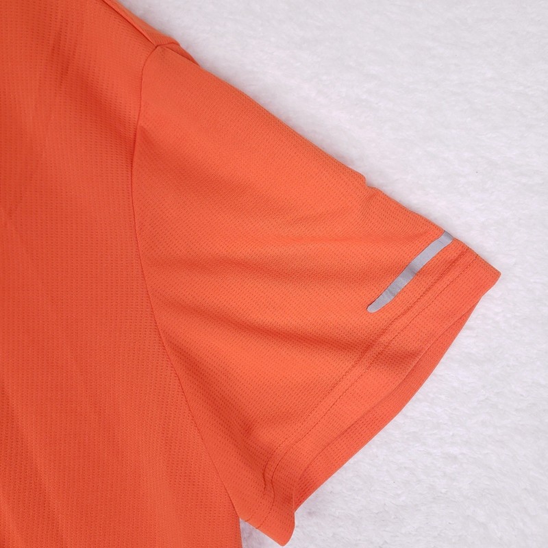 Athletic Works T Shirt Mens 2XL Regular Fit Quick Dry Performance Orange Paprika gallery