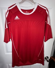 Adidas Red and White Climacool Formotion XL Men’s Short Sleeve Shirt (10)