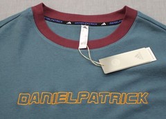 Adidas Daniel Patrick Basketball Mens Orbit Indigo DP Thermal SS Shirt NWT S $75
