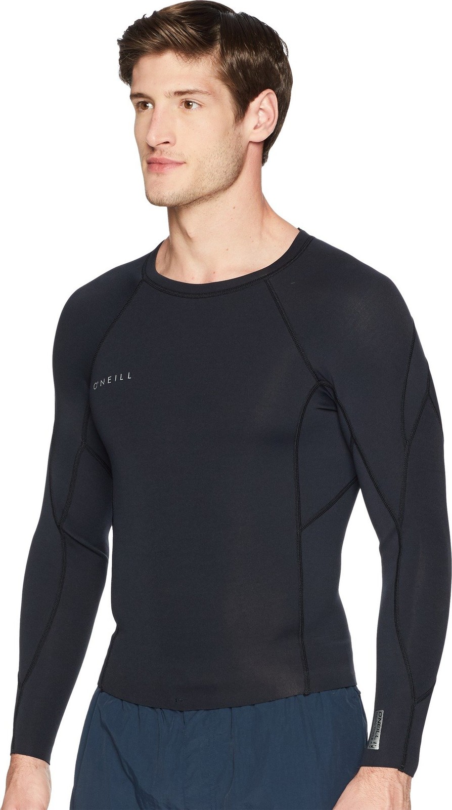 Men's Reactor-2 1.5mm Long Sleeve Top, Black, Large gallery