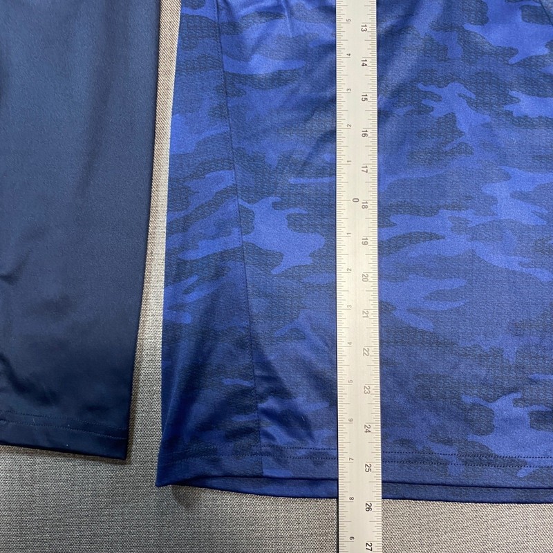 Ahead Penn State Nittany Lions Mens Small Blue Camo 1/4 Zip Golf Pullover gallery