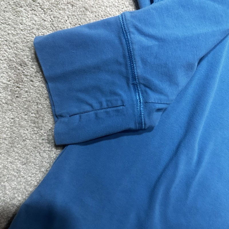 Life Is Good 1/4 Zip Pullover Mens Large Blue gallery