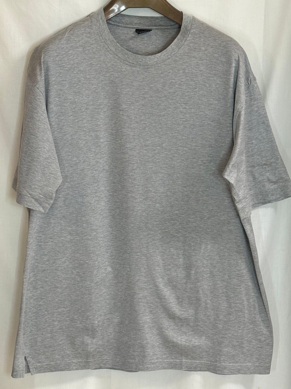 Jos A Bank Men's 100% Cotton Crew Neck Short Sleeves T-Shirt - Light Gray - XL gallery