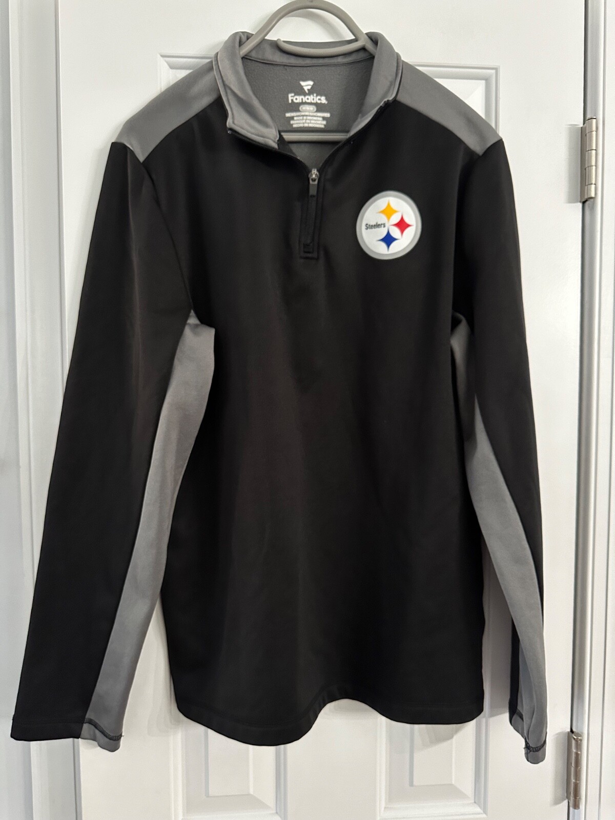 Pittsburgh Steelers Fanatics Brand Thermal Pullover, Size Medium gallery