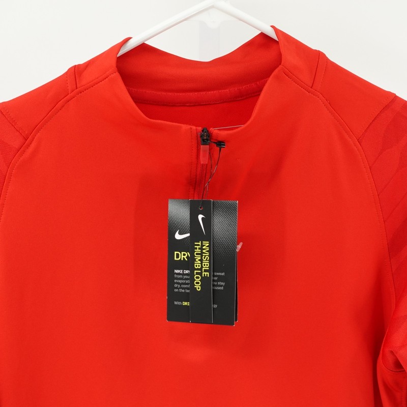 Nike Athletic Top SZ M Strike Drill Performance Athleticwear Football Soccer gallery