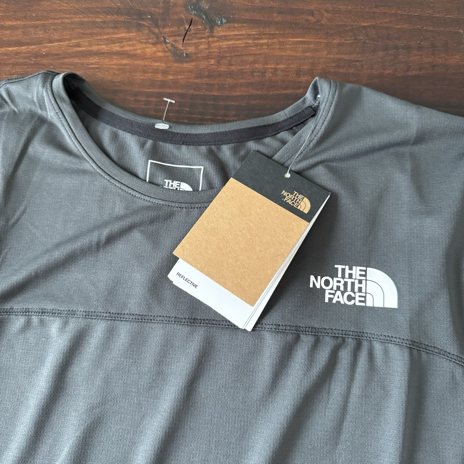 The North Face Men’s Sunriser Short Sleeve Flashdry Shirt Grey Size XL $50 gallery