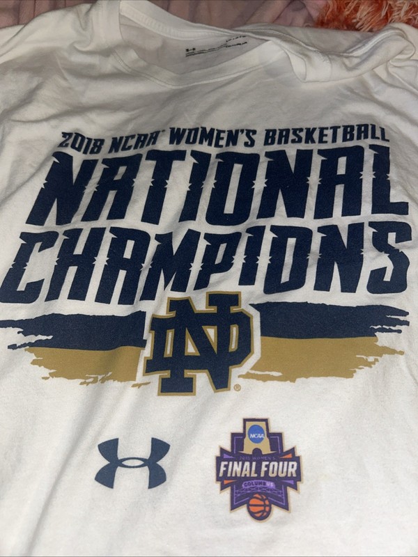 UNDER ARMOUR Womens 2018 NCAA FINAL 4 Basketball Championships New SIZE: Large gallery