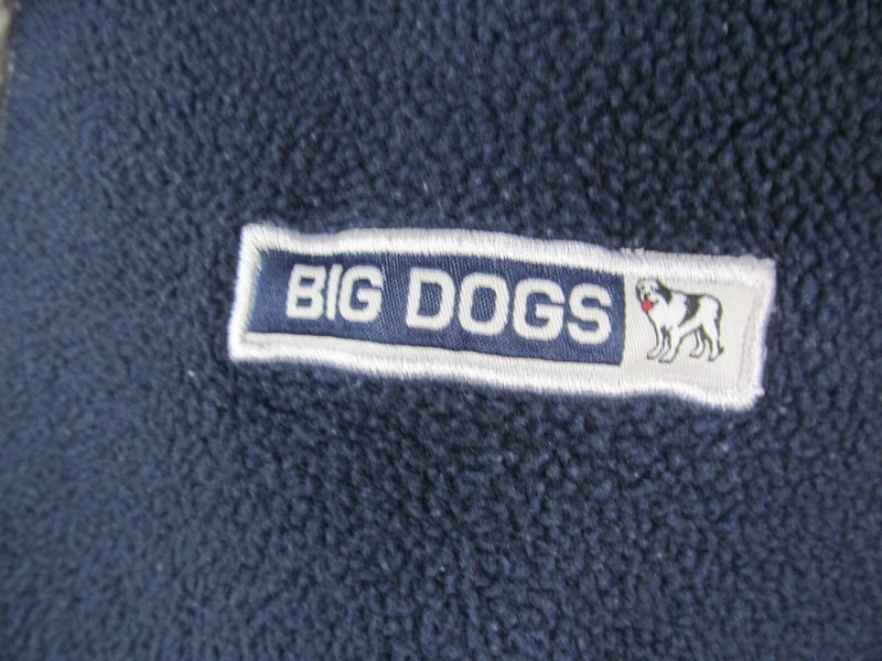 POLAR DOGS High Tech Gear XL Navy-blue 1/3-Zip Long Sleeve Pullover Fleece Top gallery