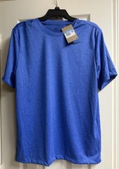New With Tags Men’s Nike Dri Fit Active Short Sleeve Shirt Blue Size Medium