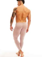 N2N Bodywear Men Lilac purple After Glo brushed vintage tights size S M L XL