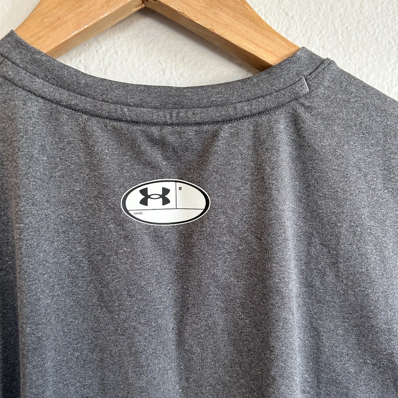 Under Armour Sleeveless Compression Shirt Mens M Gray HeatGear Tank Athletic gallery