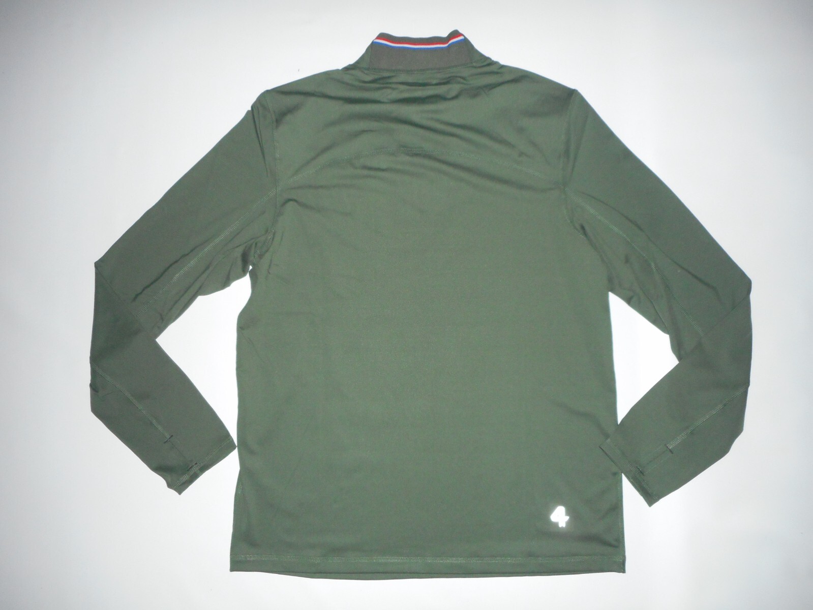 FOURLAPS Thyme Green Half Zip VENTURE Re-Up Pullover L/S SHIRT Mens MEDIUM NEW gallery
