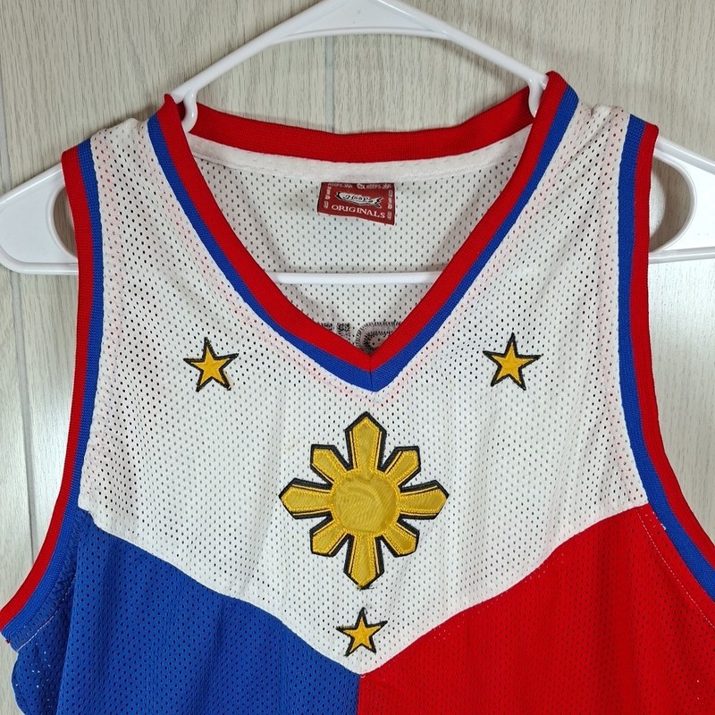 Pilipinas Hoops Basketball Jersey Mens XXL Philipines FLag USA gallery