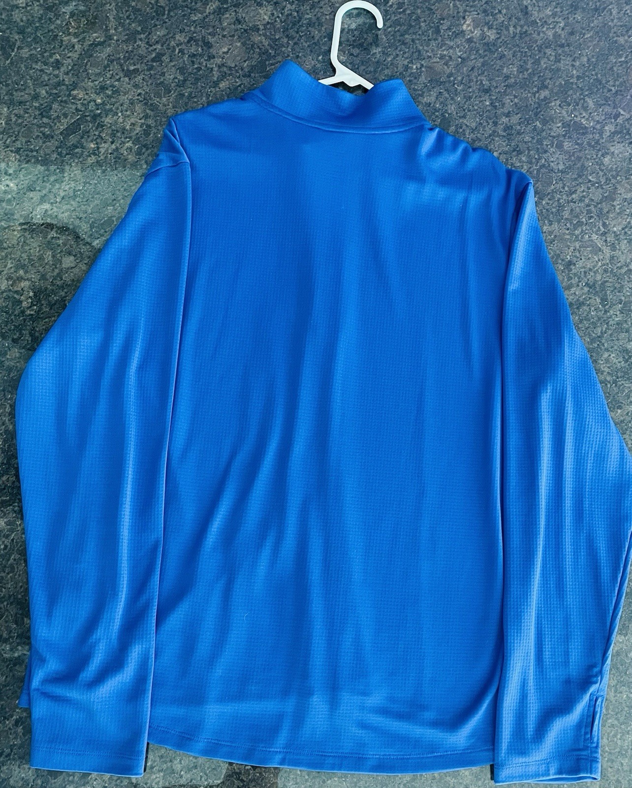 Nike Dri-FIT KC Kansas City 1/4 Zip Pullover Mock Neck Blue Men's XL gallery