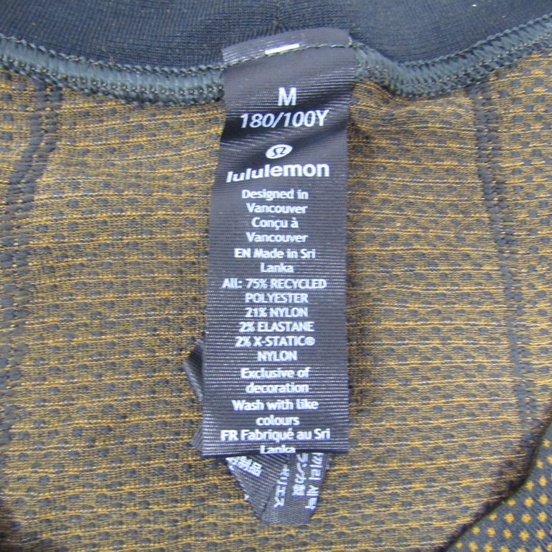 Lululemon Shirt Mens Medium Green Metal Vent Tech LS 2.0 Long Sleeve Athletic gallery