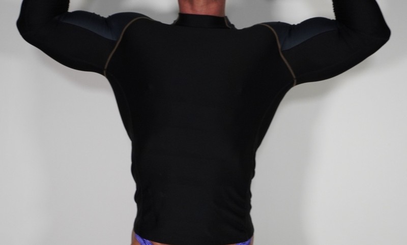 MEN'S LONG SLEEVE THICK COMPRESSION ATHLETIC SHIRT SIZE L gallery
