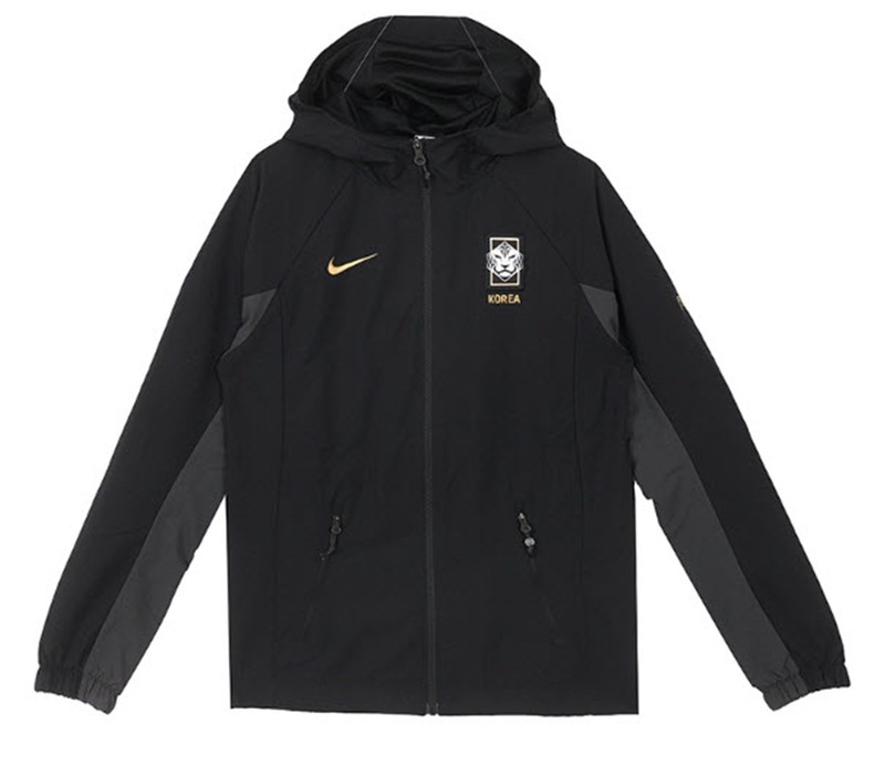 Nike Men AS KOREA AWF Woven Jackets Hoody Jersey Black Top KFA Shirt IH0789-010 gallery