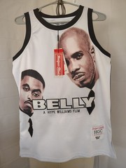 Headgear Classic Belly Movie / DMX / Nas Black And White Jersey Size Small NWT