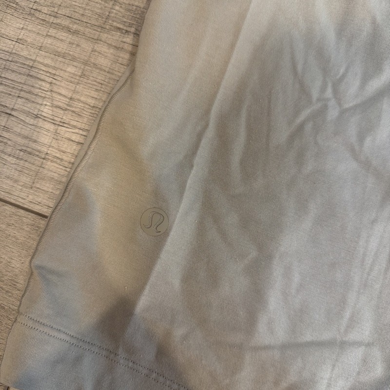 Lululemon Men's Medium T-Shirt Beige And Gray gallery