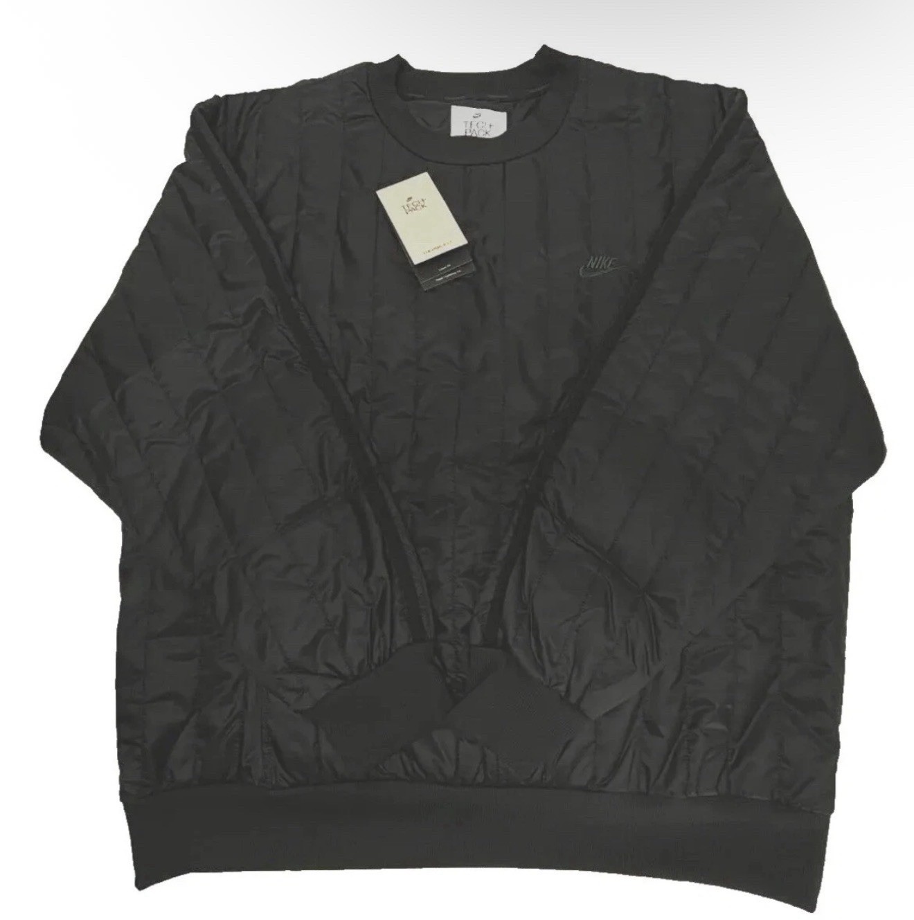 Nike Therma-Fit Tech Pack Winterized Crew Pullover Black DQ4302-010 Size 2XL gallery