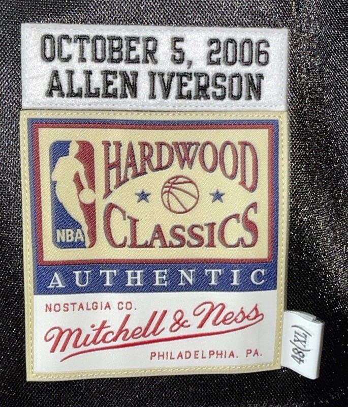 Mitchell & Ness Authentic 2006-07 Allen Iverson Philadelphia 76ers Jersey gallery