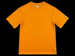 Badger Sport Performance Alhletic Shirt Men’s Medium Gold Yellow Short Sleeve