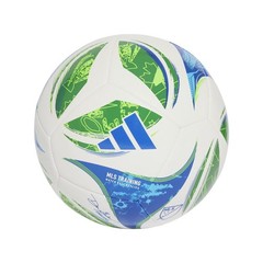 Adidas Mls Training Soccer Ball White Green Blue Soft Durable Machine Stitched