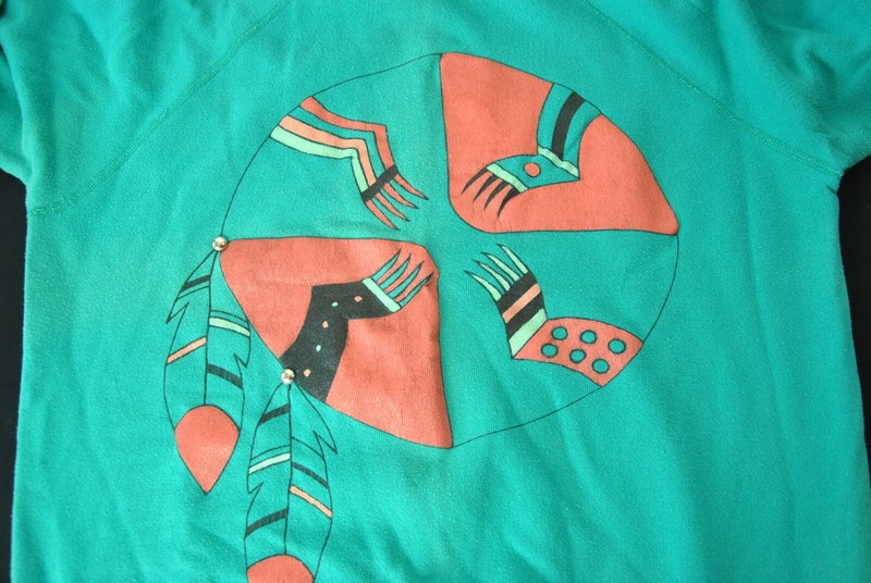 Jusfitwear Co Native American Sweatshirt Men L Large Hanes 5623T gallery