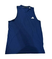 adidas AEROREADY Men’s Blue Sleeveless Tank Medium – 2 pack