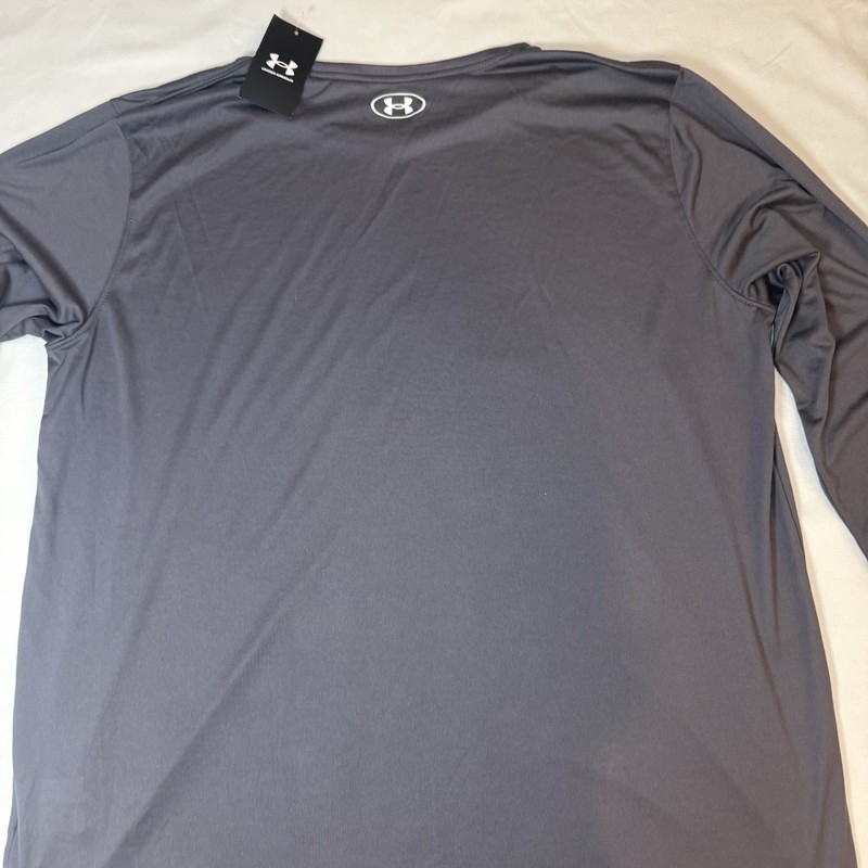 Under Armour UA Team Tech Men's 2XL Gray Long Sleeve Loose Fit T-Shirt gallery