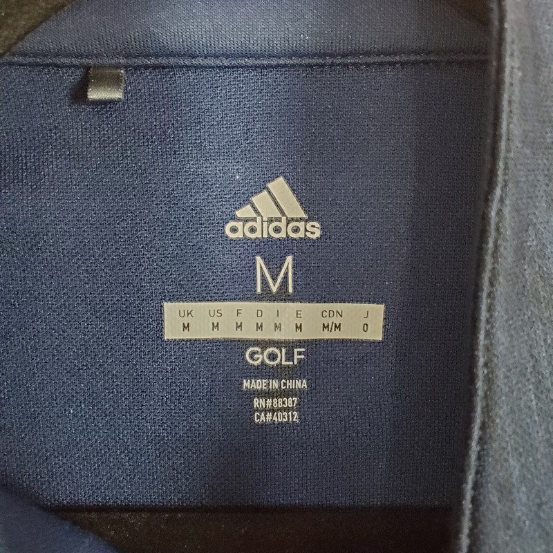adidas Golf Half Zip Pullover Mens Sz M Medium Loose Fit Stretch gallery