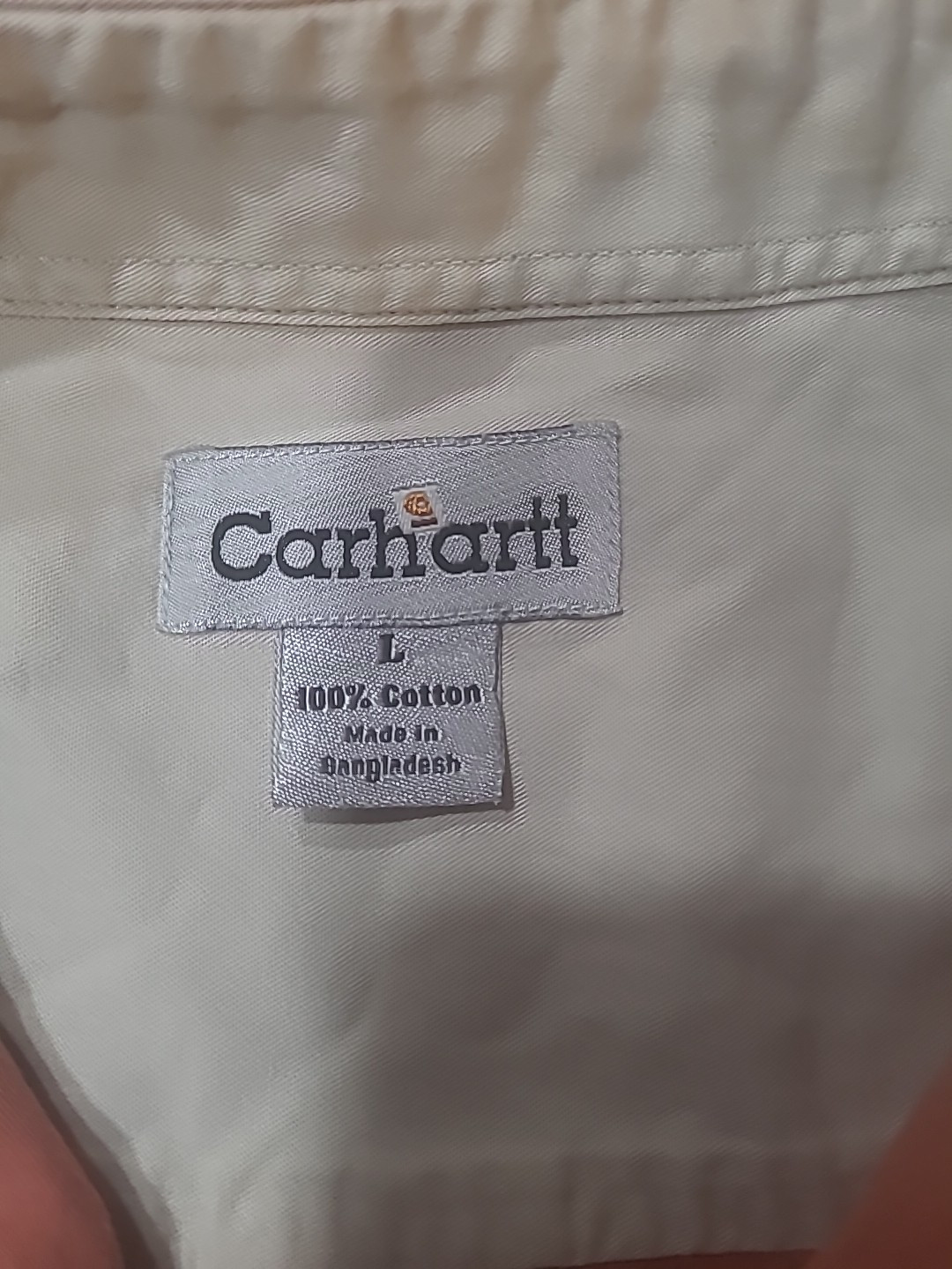 Mens Carhart Short Sleeves Button Up Shirt Size Large gallery