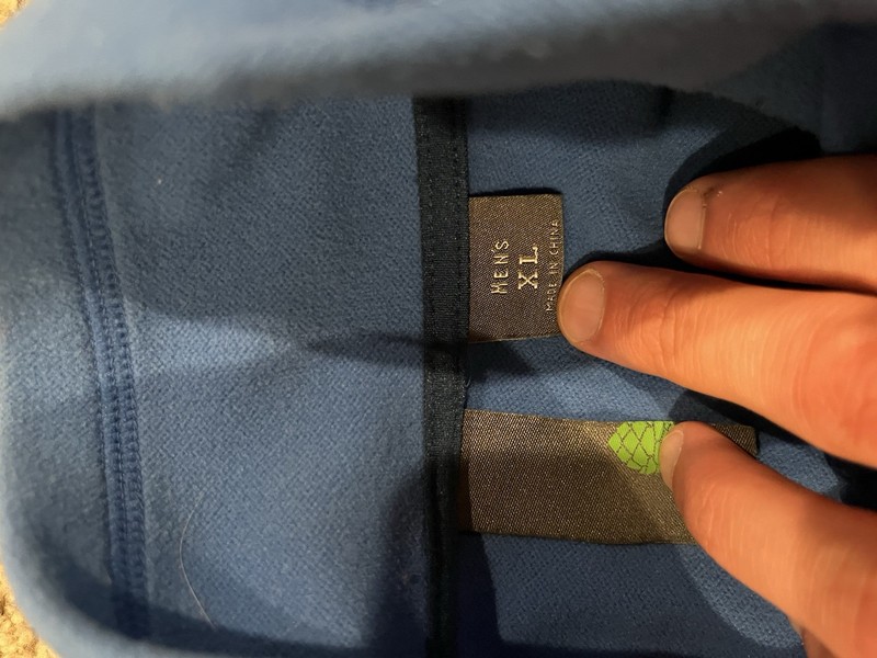 Stio Pullover Blue Gannett Peak Half Zip Afternoon Azure Casual 1/ Zip Mens XL gallery