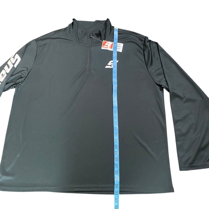 Snap-On Size XXL Performance Quarter Zip Long Sleeve Mens Lightweight Pull over gallery