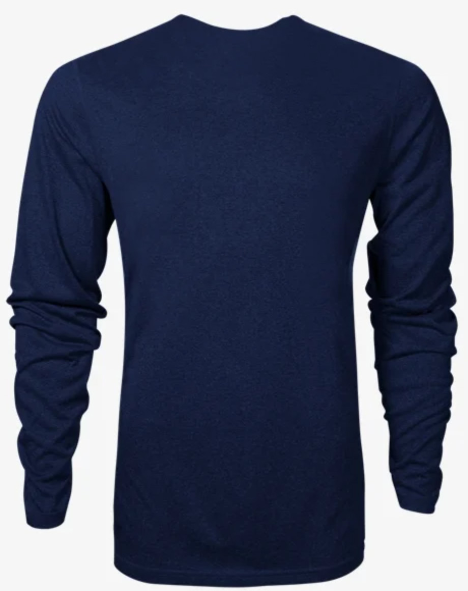 Nike Legend Long Sleeve Poly T-Shirt Navy ADULT SMALL gallery