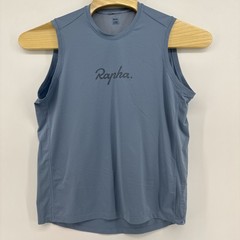 Rapha Indoor Training T Shirt Mens Size XL Blue Sleeveless Mesh