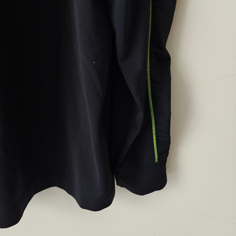Nike Golf Dri-FIT Quarter Zip Mens Large Black Volt Colonial Golf Club Pullover gallery