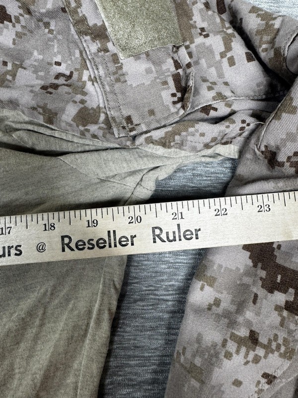 Propper FROG FR Combat Ensemble Shirt Mens Small Desert MARPAT Camo 1/4 Zip gallery
