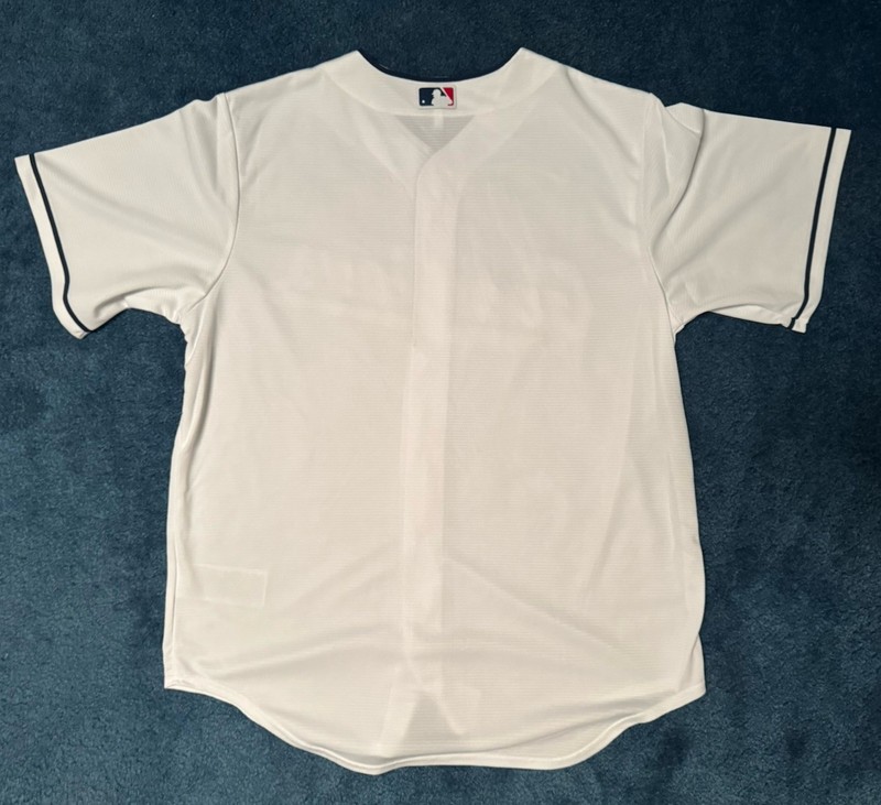 Nike Cleveland Guardians Baseball Jersey Mens Size Extra Large XL White Home New gallery
