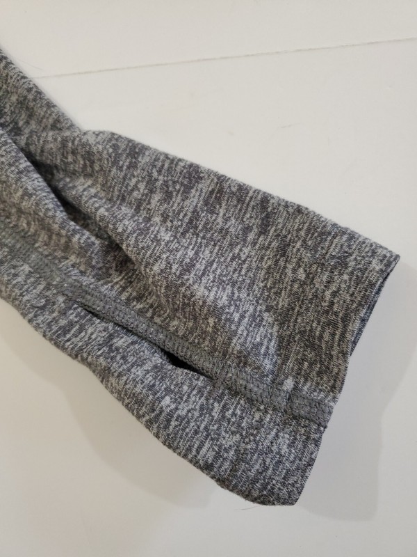 The North Face Warm Poly Crew Size Medium Gray Long Sleeve Baselayer Shirt gallery