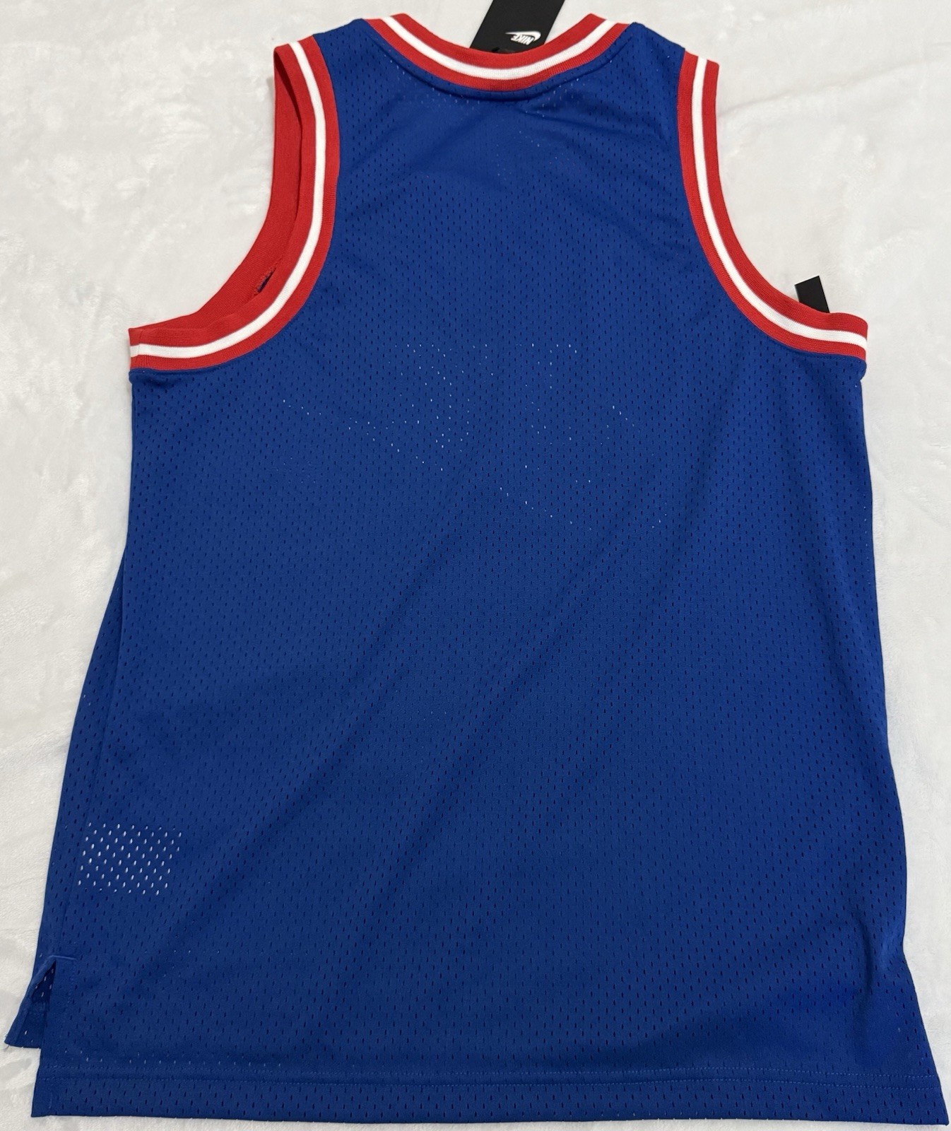 Nike Hoops Blue Red White Men’s Basketball Jersey CT5605 438 Medium New With Tag gallery