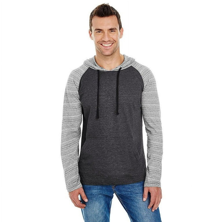 Sierra Pacific Burnside Sz XL Hoodie Raglan Yarn-Dyed Work out Casual Hippie NEW gallery