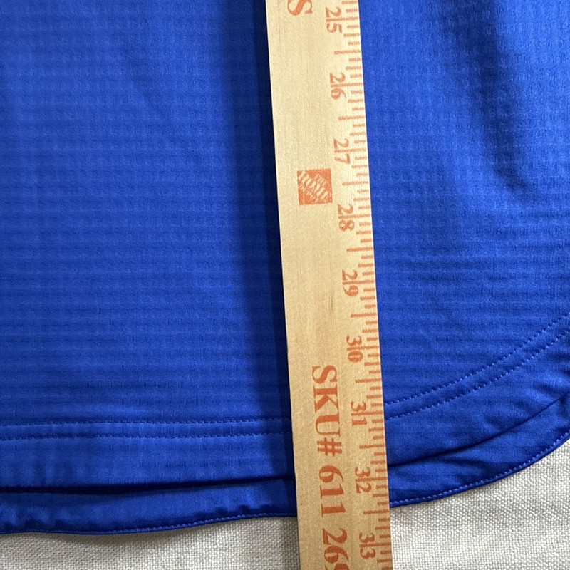 Nike Dri Fit Pregame Top Mens XL Blue Logo Warmup Pullover Training Sweatshirt gallery