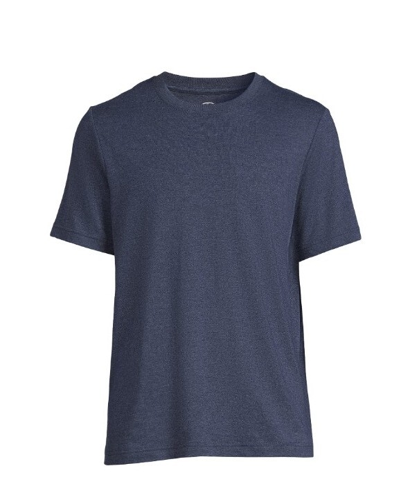 Athletic Works Men's Active Blue Gray Short Sleeve T-Shirt Size S (34-36) NEW