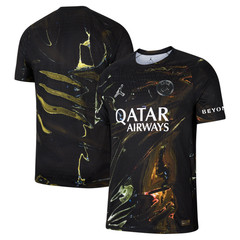 Real Nike Dri-Fit PSG x Jordan 25/26 Black Stadium Night Men’s Jersey XXL