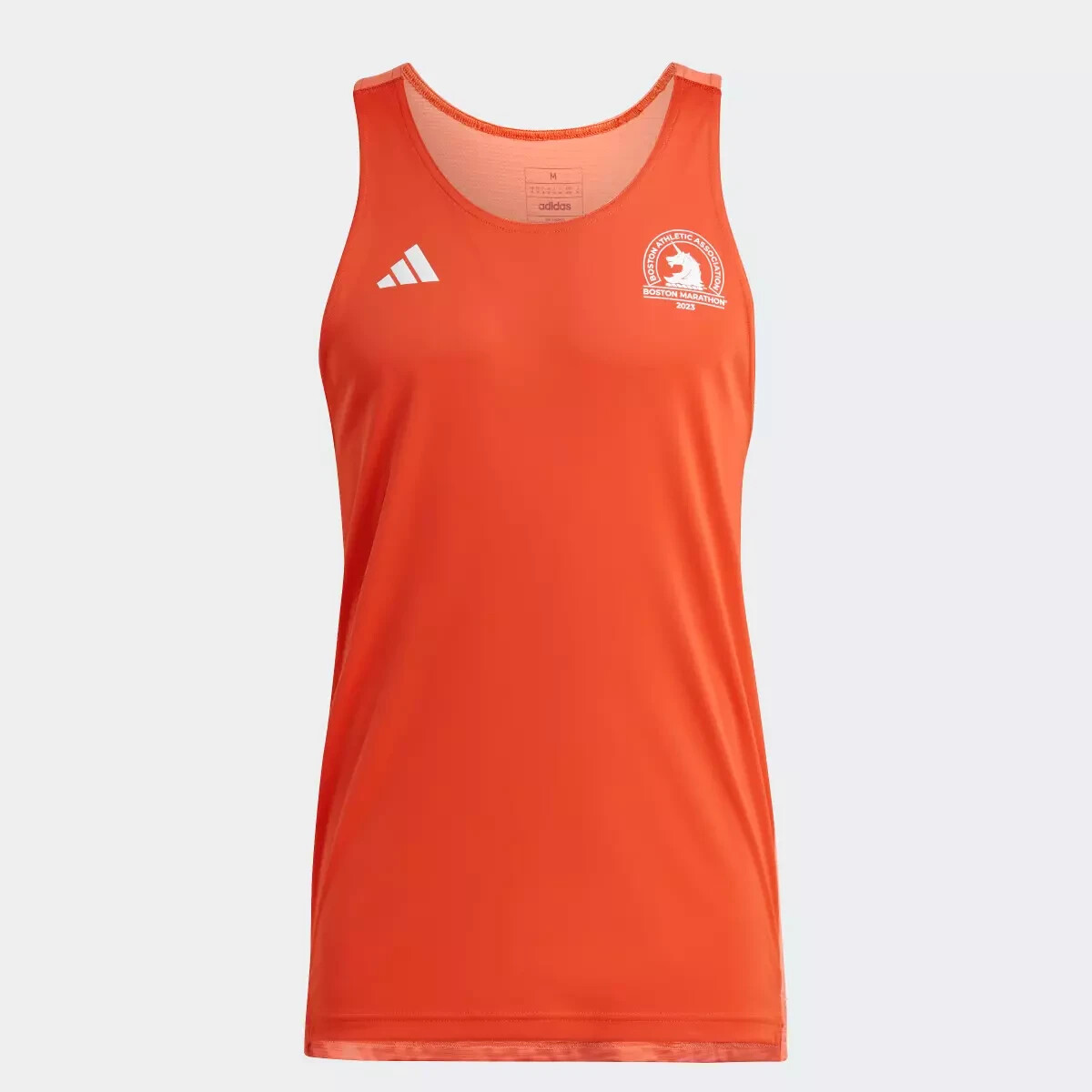 Adidas Boston Marathon 2023 Tank Top Red HY3260 Men's NEW gallery