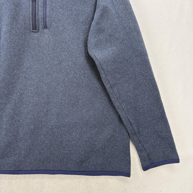 Patagonia Better Sweater 1/4 Zip Fleece Pullover Mens 2XL Blue Hiking Outdoor gallery
