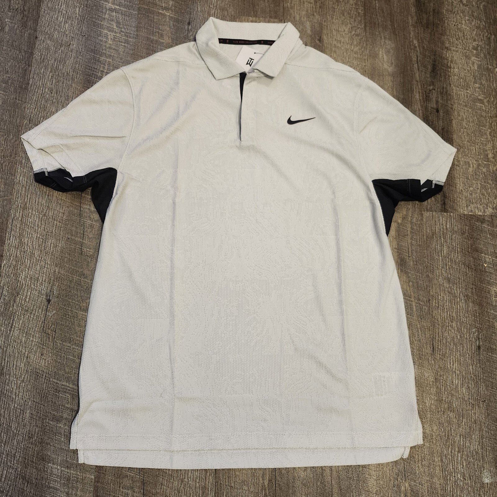 Nike Tiger Woods ADV First Win Anniversary Polo DH0711 100 Photon Dust White XXL gallery